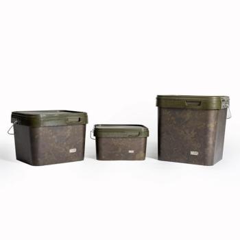 Nash Kbelík Spot On Rectangular Bucket Camo - 10L