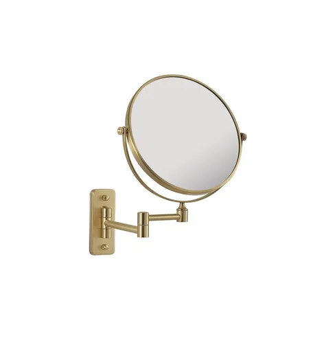 Gedy GAIA CO202488 kosmetické zrcátko zvětšovací zlato mat