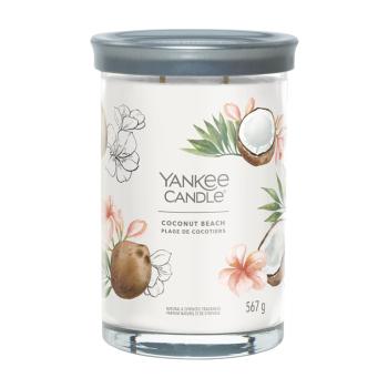 Yankee Candle Aromatická svíčka Signature tumbler velký Coconut Beach 567 g