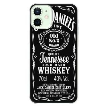 Odolné silikonové pouzdro iSaprio - Jack Daniels - iPhone 12 mini