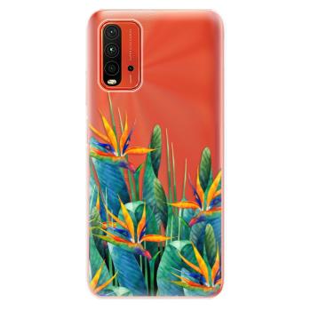 Odolné silikonové pouzdro iSaprio - Exotic Flowers - Xiaomi Redmi 9T