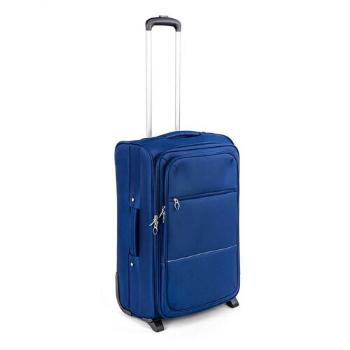 Valiză textilă medie Pretty UP Travel, 24" ,albastru