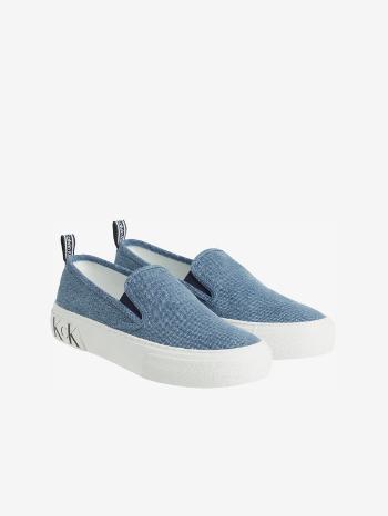 Calvin Klein Jeans Slip On Modrá