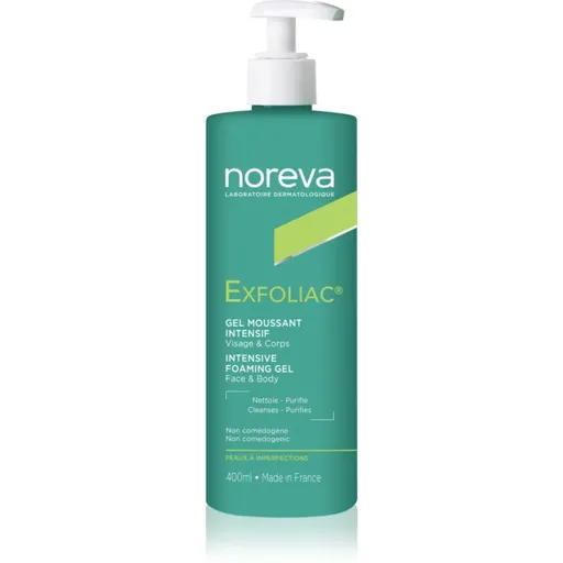 Noreva Exfoliac Intensive Foaming Gel čisticí pěnivý gel proti nedokonalostem pleti 400 ml
