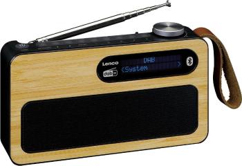 Lenco PDR-040BAMBOO Digitální rádio DAB+