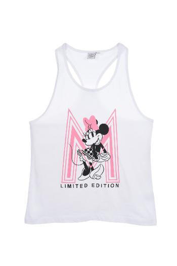 Női trikó - Minnie Mouse, fehér Méret - felnőtt: M