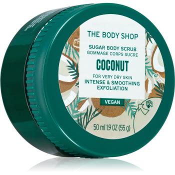 The Body Shop Coconut Body Scrub Vegan tělový peeling s kokosem 50 ml