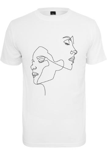 Mr. Tee Ladies One Line Tee white - XXL