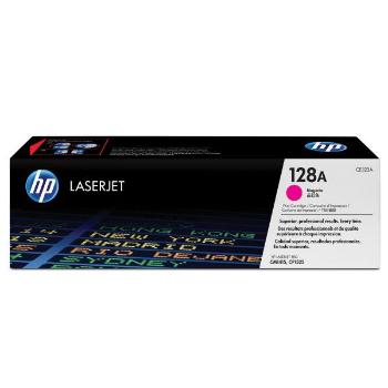 HP CE323A - originální toner HP 128A, purpurový, 1300 stran