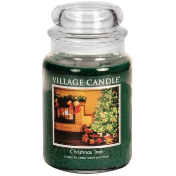 Village Candle Vonná svíčka ve skle Christmas Tree 602 g