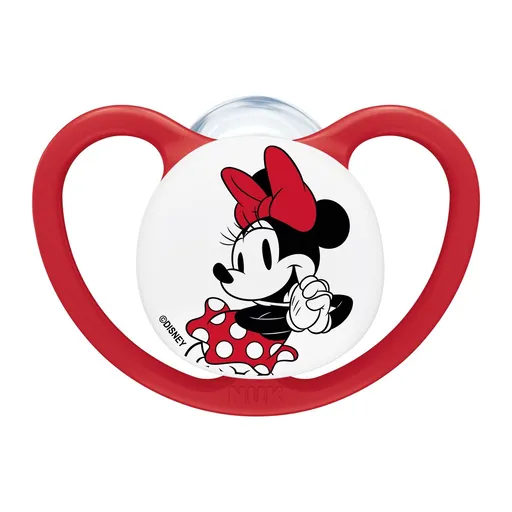 NUK Perfect Match Air Dudlík Disney Mickey 6–18m box 1 ks red