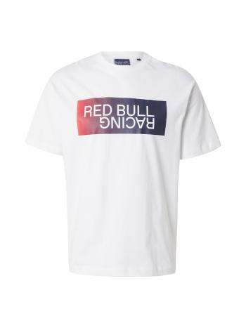 Red Bull Racing x Pepe Jeans Póló 'Red Bull Racing x Pepe Jeans'  rubinvörös / fekete / fehér