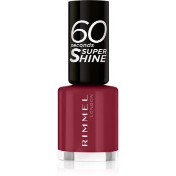 Rimmel 60 Seconds Super Shine lak na nehty odstín 710 Oh My Cherry 8 ml