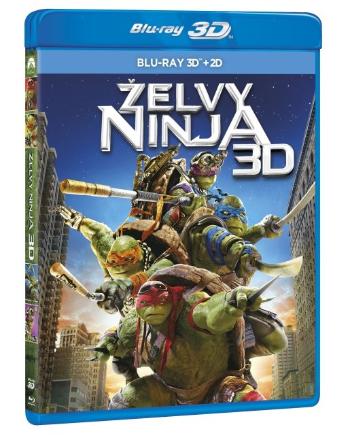 Želvy Ninja (2014) (2D+3D) (3D BLU-RAY+2D BLU-RAY)