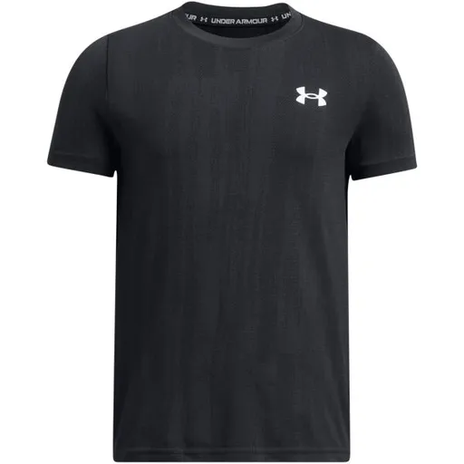 Under Armour VANISH SEAMLESS TEE Chlapecké tréninkové triko, černá, velikost XL