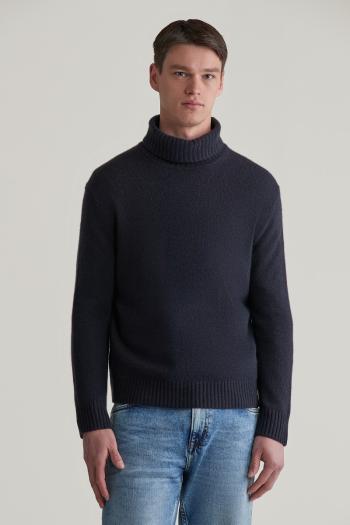 ROLÁK GANT CASHMERE TURTLENECK EVENING BLUE