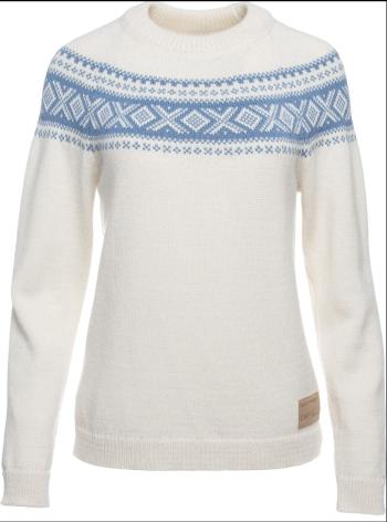 Dale of Norway Vågsøy Womens Wool Sweater Off White/Blueshadow S Svetr