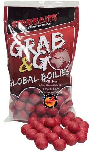 Starbaits boilies g&g global spice - 800 g 14 mm