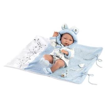 Llorens 73897 New Born chlapeček - realistická panenka s celovinylovým tělem - 40 cm (8426265738977)