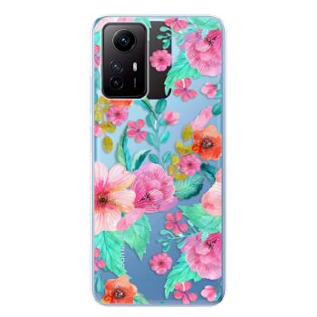 Odolné silikonové pouzdro iSaprio - Flower Pattern 01 - Xiaomi Redmi Note 12S