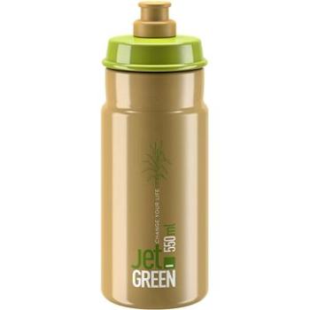 Elite JET GREEN hnědá/bílé logo 550 ml (8020775038482)