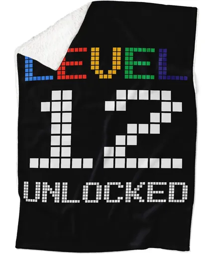 Deka Level Unlocked (věk: 12, Podšití beránkem: ANO)