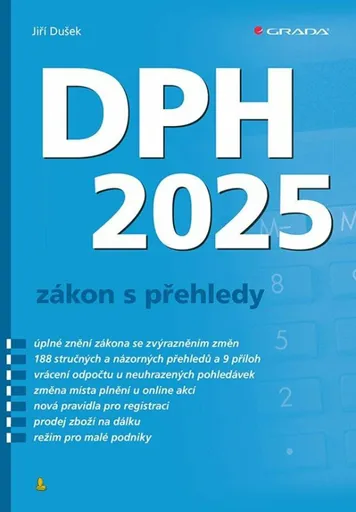 DPH 2025 - zákon s přehledy - Jiří Dušek