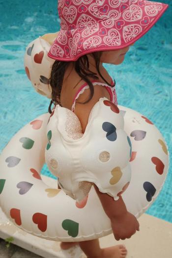Detské plávacie koleso Konges Sløjd JUNIOR SWIM RING béžová farba, KS103092