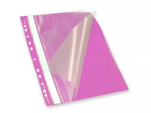 Rychlovazač A4 ROC PP eurozávěs před.str.čirá zadní růžová