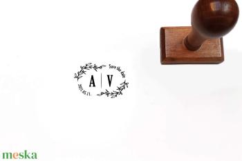 Save the date esküvői pecsét