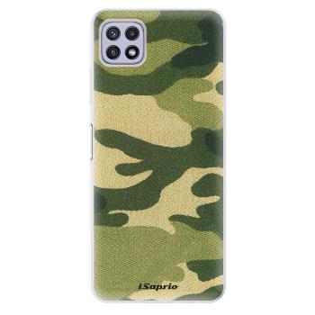 Odolné silikonové pouzdro iSaprio - Green Camuflage 01 - Samsung Galaxy A22 5G