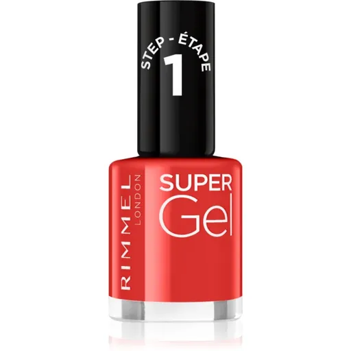 Rimmel Super Gel gelový lak na nehty bez užití UV/LED lampy odstín 097 Party Till Sunset 12 ml