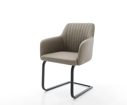 Jídelní židle Greg-Flex pravá kůže tmavě béžová jídelní židle