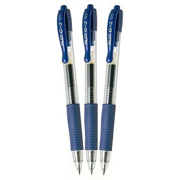 PILOT G-2 05 / 0.25 mm, modrý - balení 3 ks (BL-G2-5-L-S3)