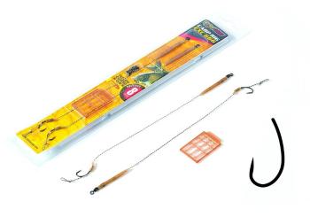 Horogelőke Extra Carp Boilie Rig EXC 666 6-os méret 25 lb 20 cm 2 db