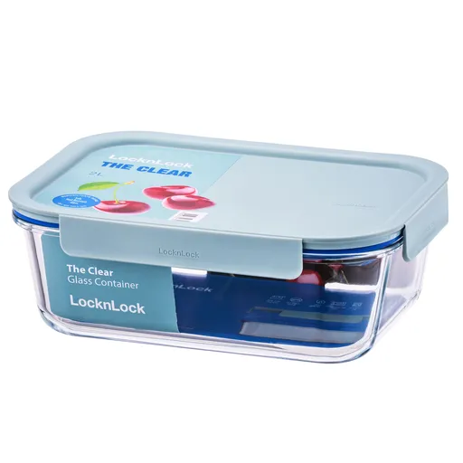 LOCKNLOCK Skleněná zapékací miska s víkem LOCK 2000ml borosilikát