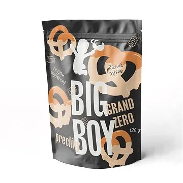 BIG BOY Preclíky s bílou čokoládou toffee 120g (8594193034574)