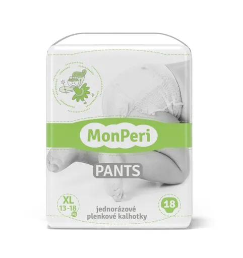 MonPeri Pants XL 13-18 kg plenkové kalhotky 18 ks