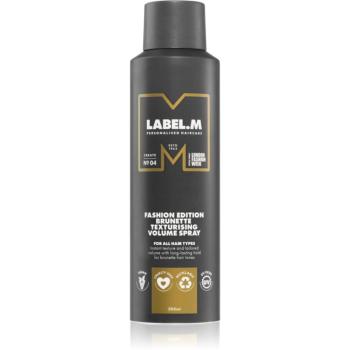 label.m Fashion Edition objemový sprej pro tmavé vlasy 200 ml