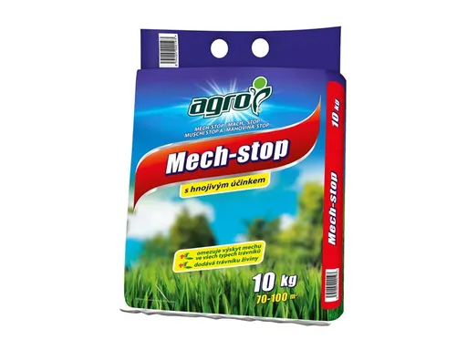 Přípravek proti mechu AGRO Mech Stop 10kg - pytel