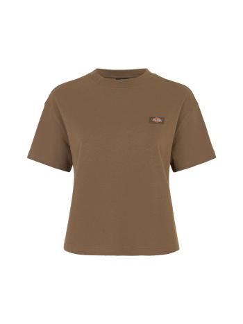 DICKIES Póló 'OAKPORT'  barna