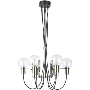 Luxera 64400 - Lustr na lanku ABRAZO 6xE14/40W/230V (96301)