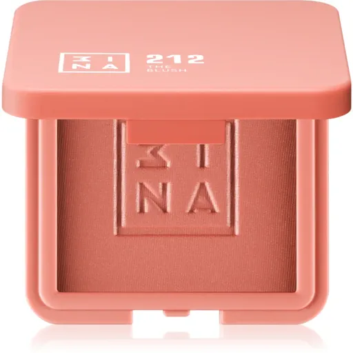 3INA The Blush kompaktní tvářenka odstín 212 Coral 7,5 g