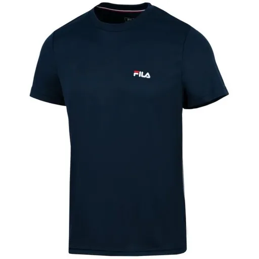 Fila LOGO SMALL 2 Pánské triko, tmavě modrá, velikost