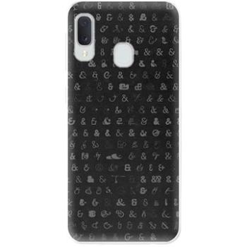 iSaprio Ampersand 01 pro Samsung Galaxy A20e (amp01-TPU2-A20e)