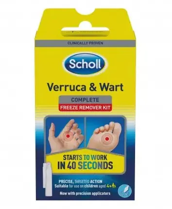Scholl Stop Verrues sprej na bradavice 80 ml