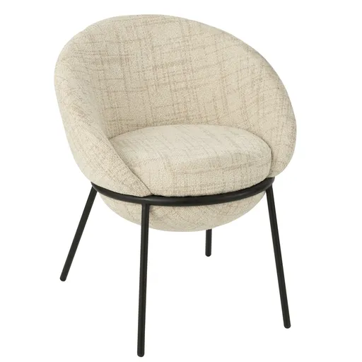 Béžová jídelní židle Renon - 61*59*76 cm 55770