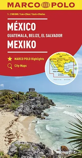 Mexico Marco Polo Map - Marco Polo