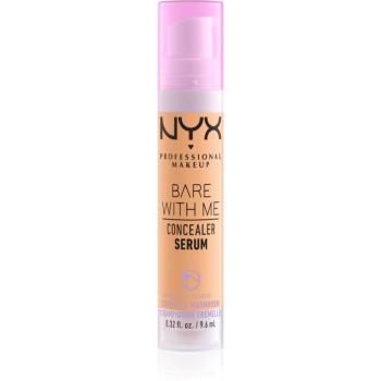 NYX Professional Makeup Bare With Me Concealer Serum hydratační korektor 2 v 1 odstín 06 Tan 9,6 ml