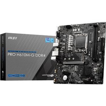 MSI PRO H610M-G DDR4 (PRO H610M-G DDR4)